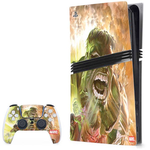 Marvel Hulk Savage Hulk PS5 Pro Bundle Skin